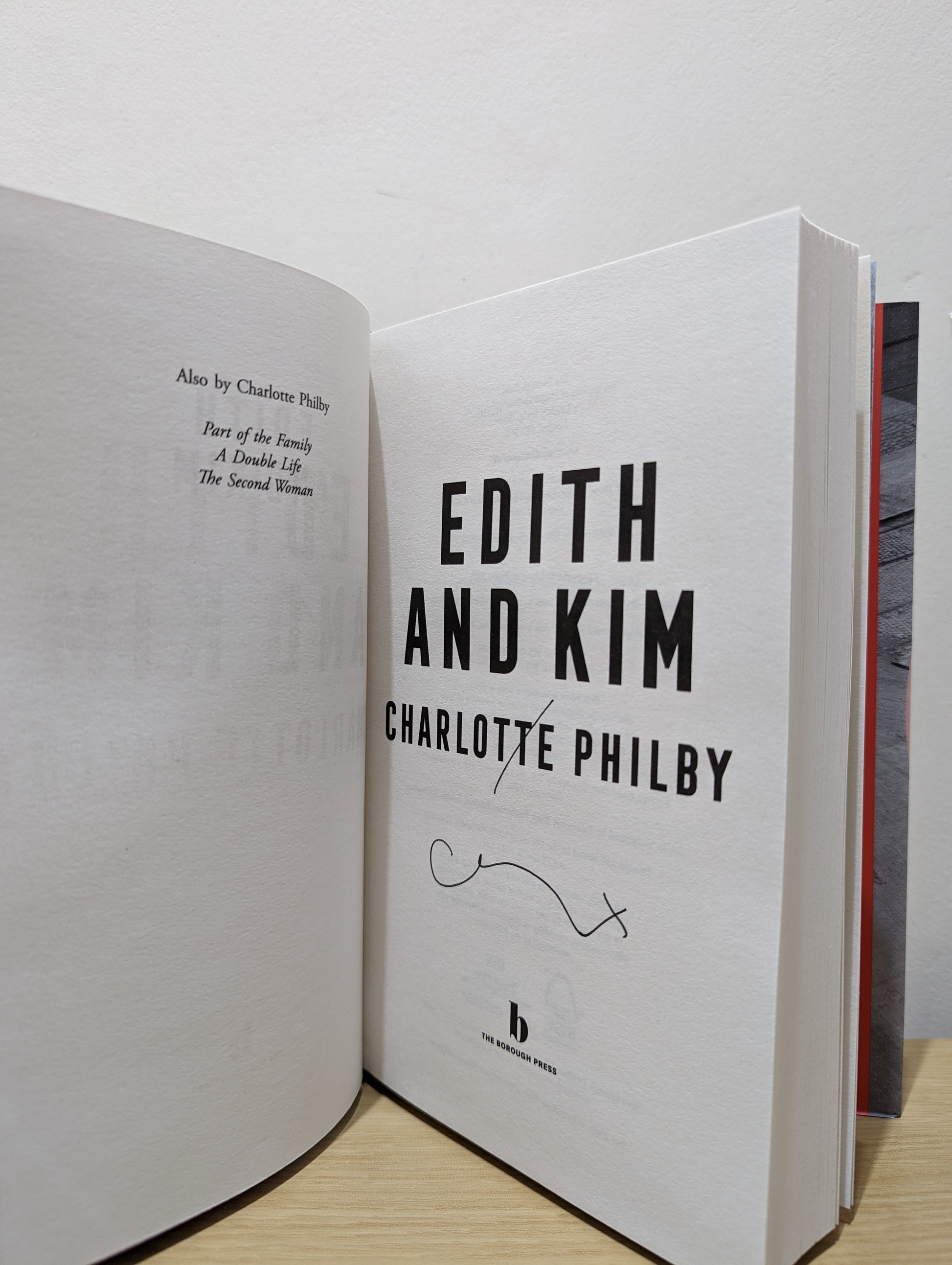 Edith and Kim (Signed First Edition)