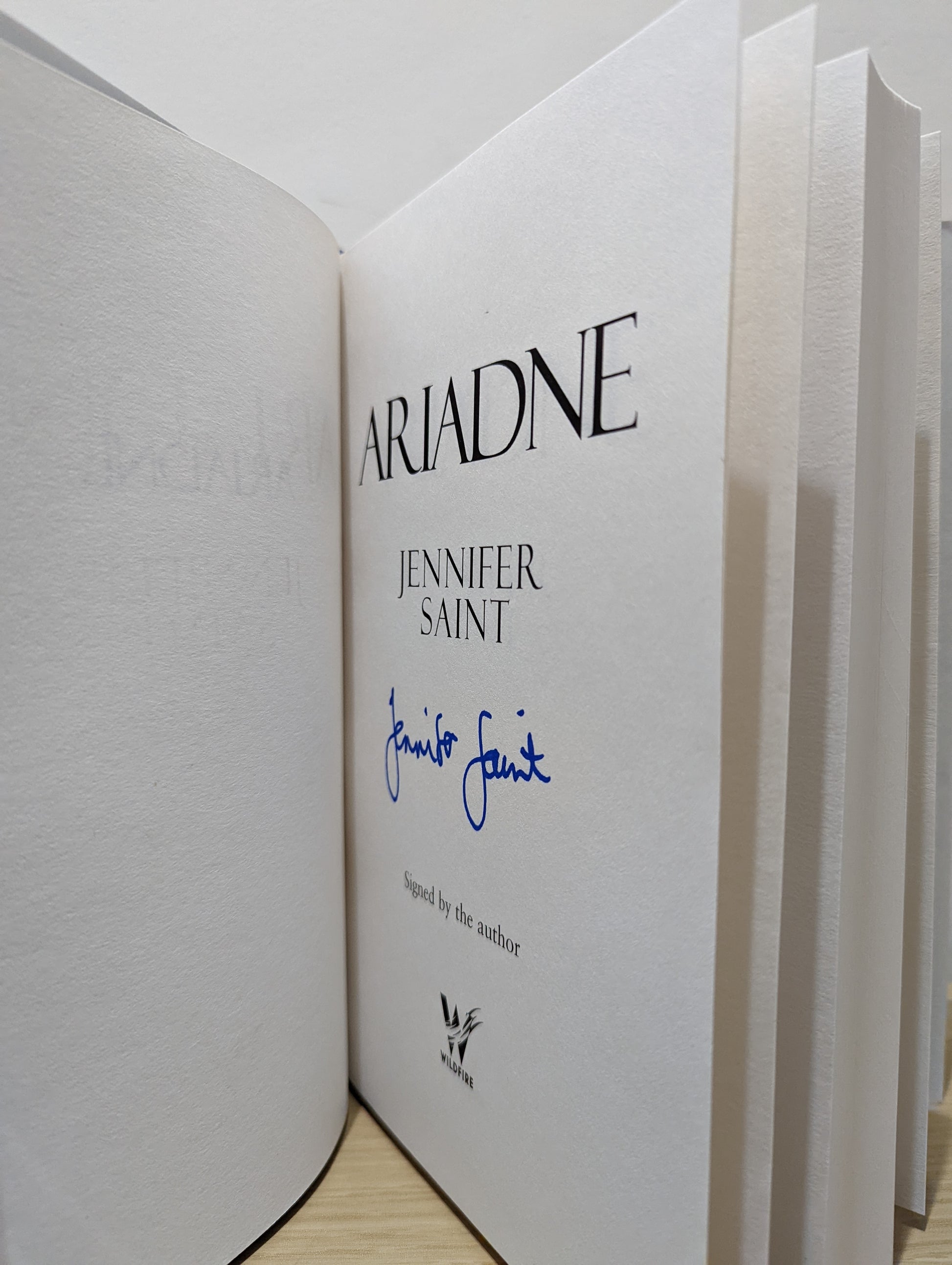 Ariadne (Signed First Edition with special cover)