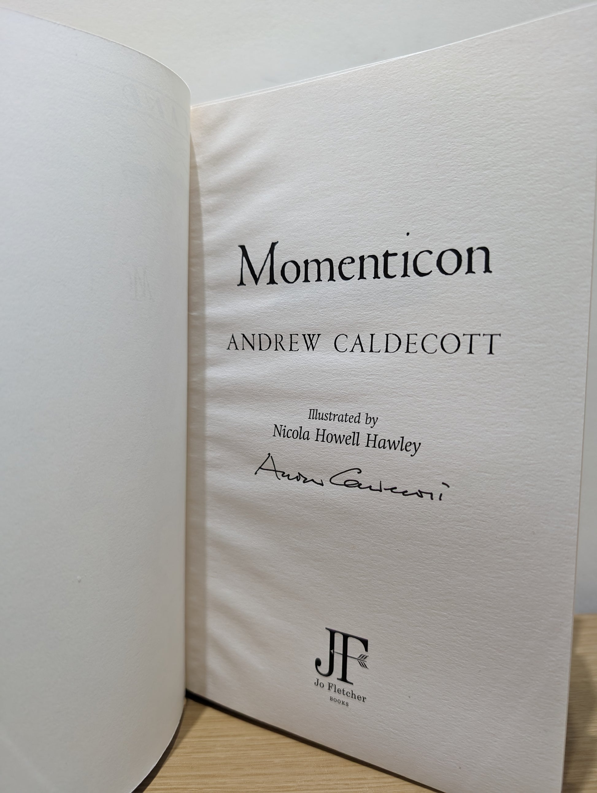 Momenticon; Simul (Signed First Edition)