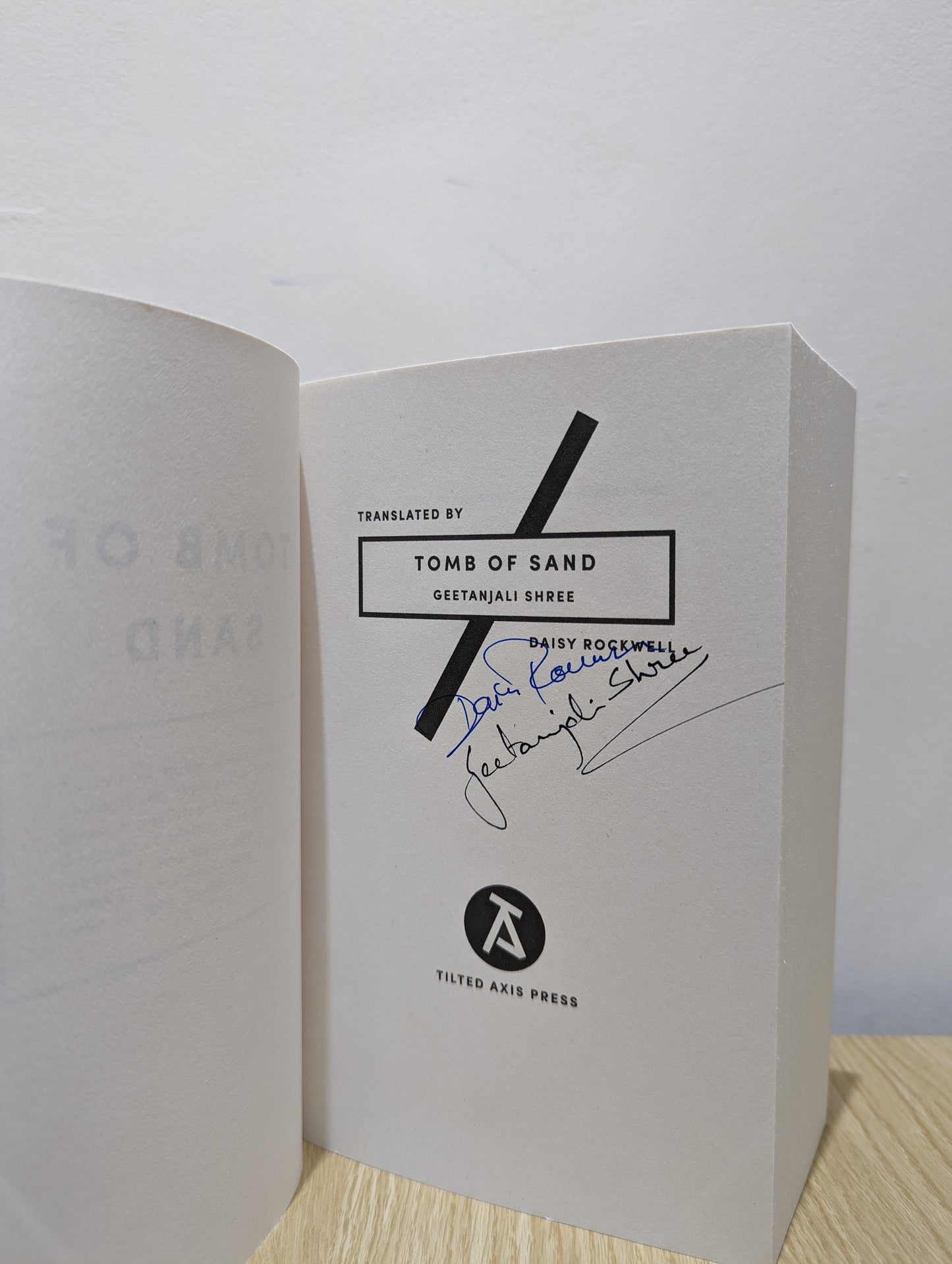 Tomb of Sand (Signed First Edition)