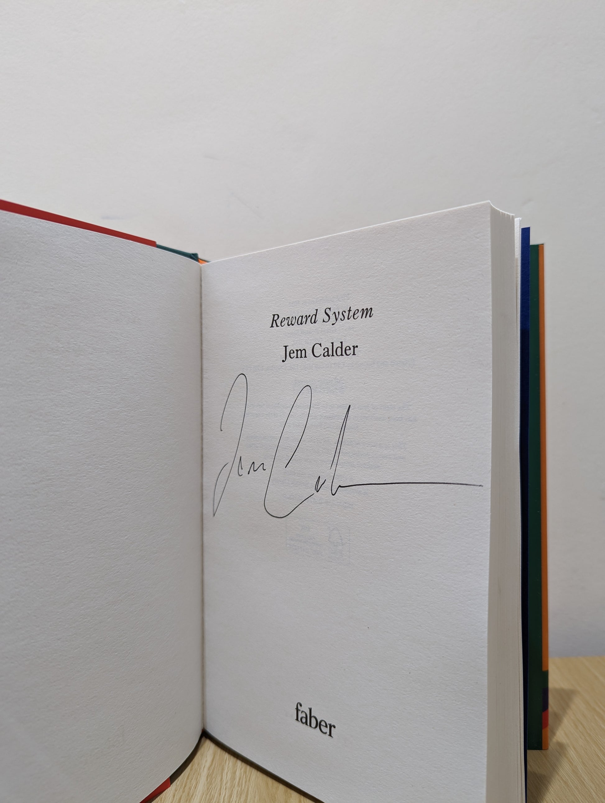 Reward System (Signed First Edition)