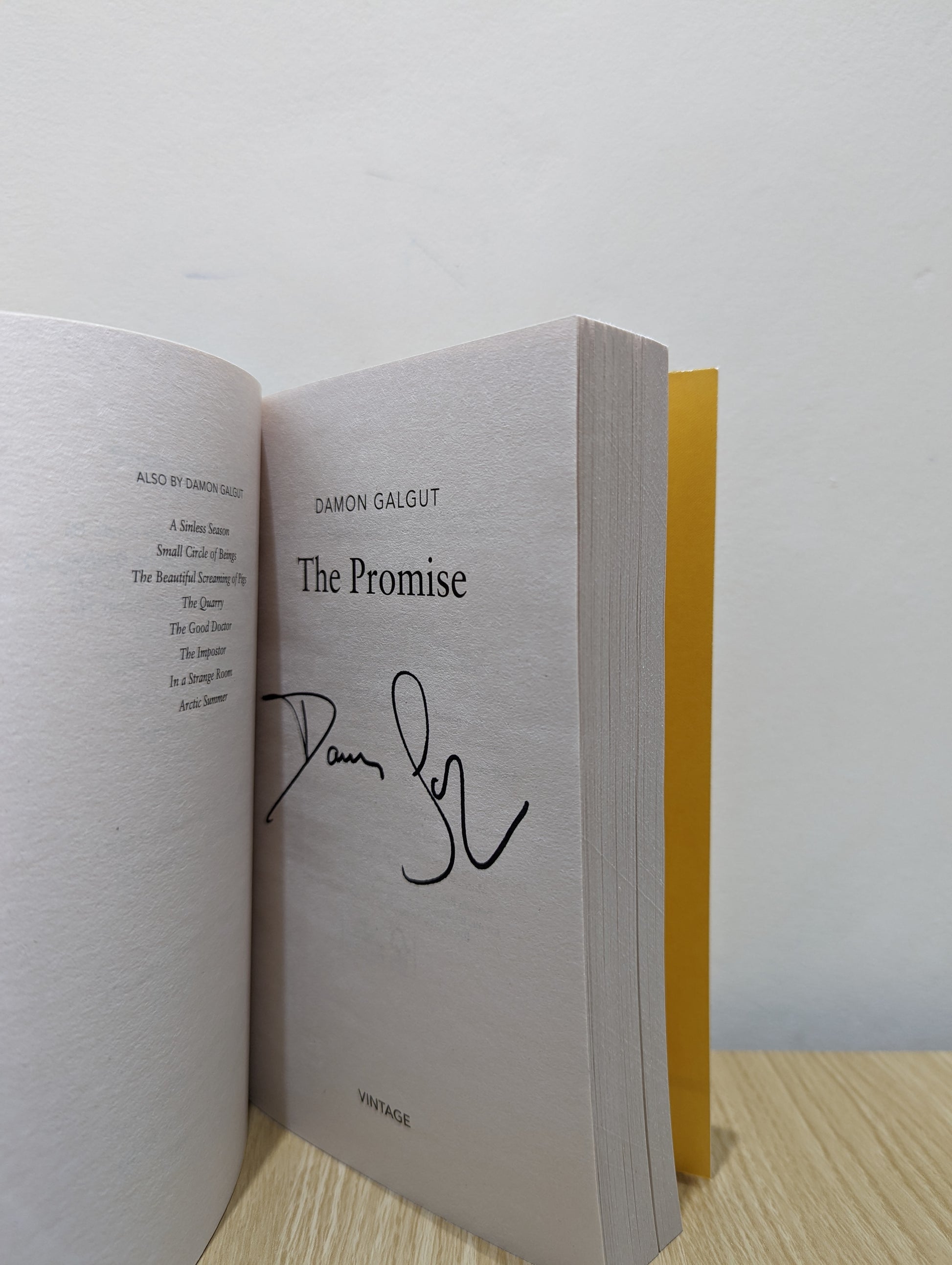 The Promise (Signed First Paperback Edition)