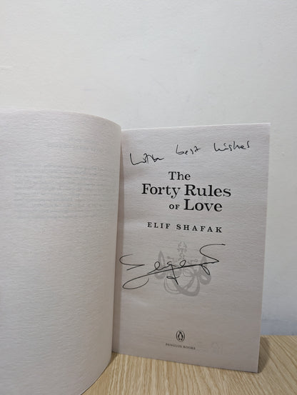 The Forty Rules of Love (Signed to Title Page)