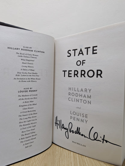 State of Terror (Signed to Title Page)