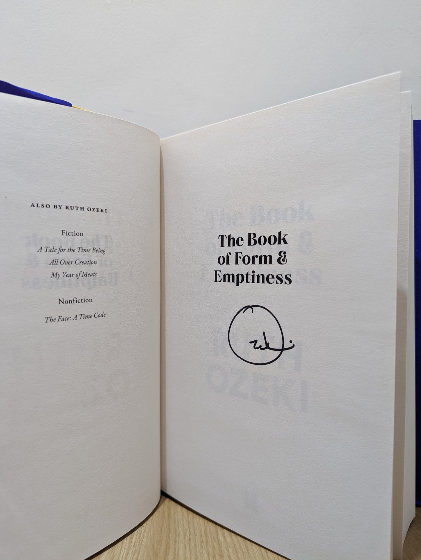 The Book of Form and Emptiness (Signed First Edition)