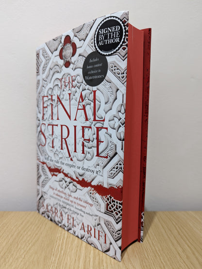 The Final Strife: Book 1 (Signed and Stamped First Edition with sprayed edges)