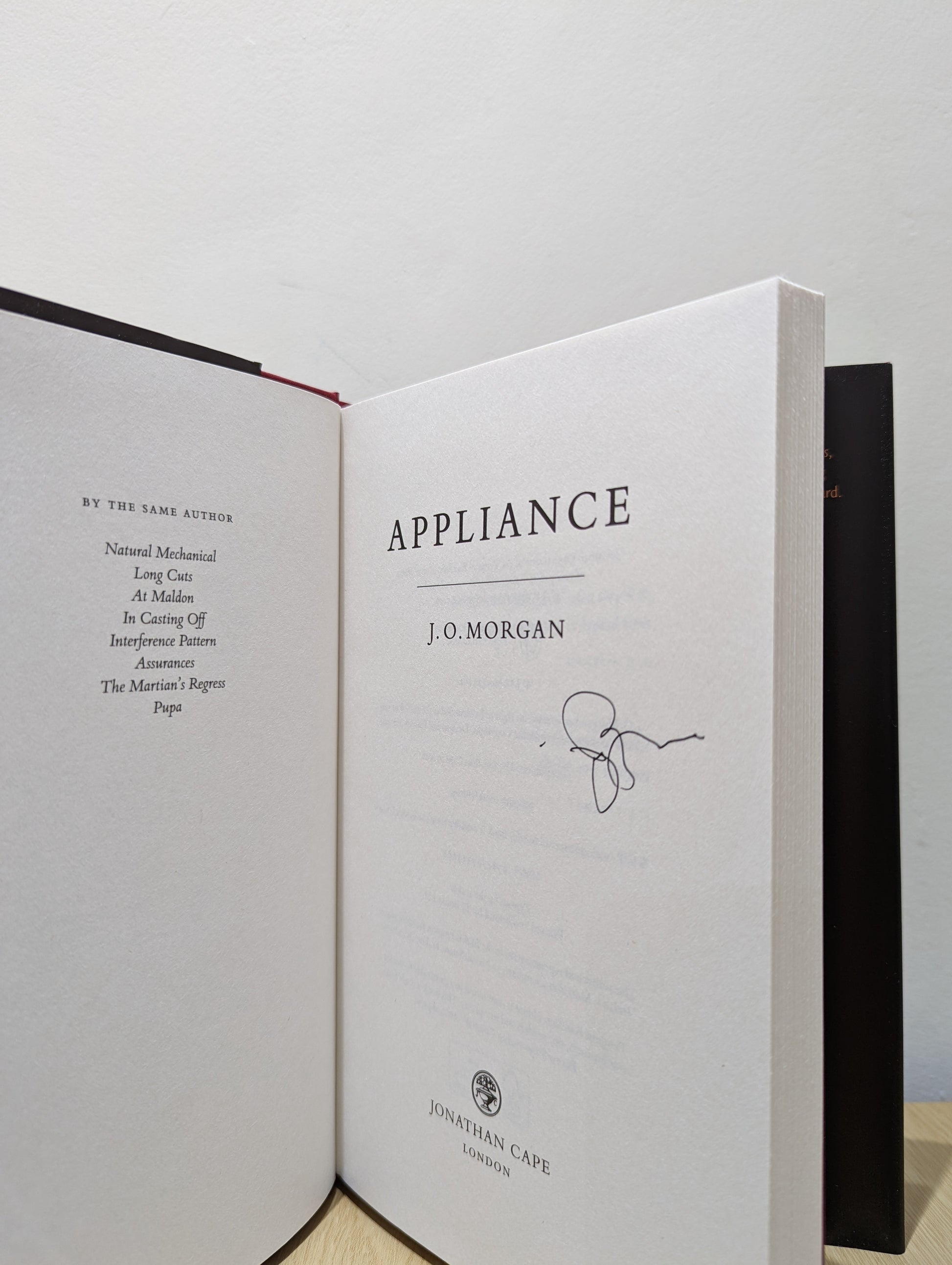 Appliance (Signed First Edition)