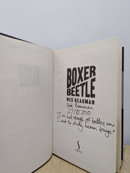 Boxer, Beetle (Signed First Edition)