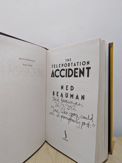 The Teleportation Accident (Signed First Edition)