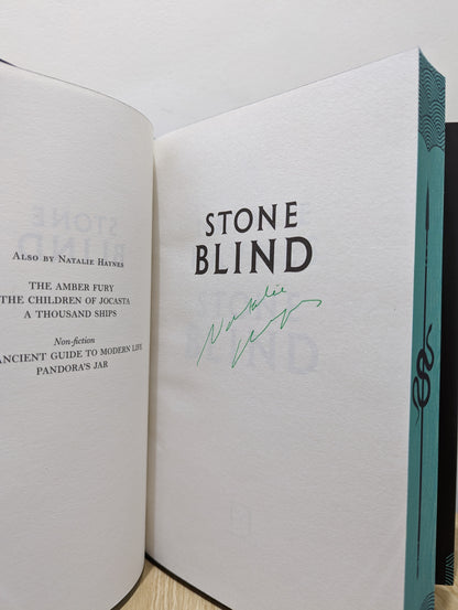 Stone Blind: Medusa's Story (Signed First Edition with sprayed edges)