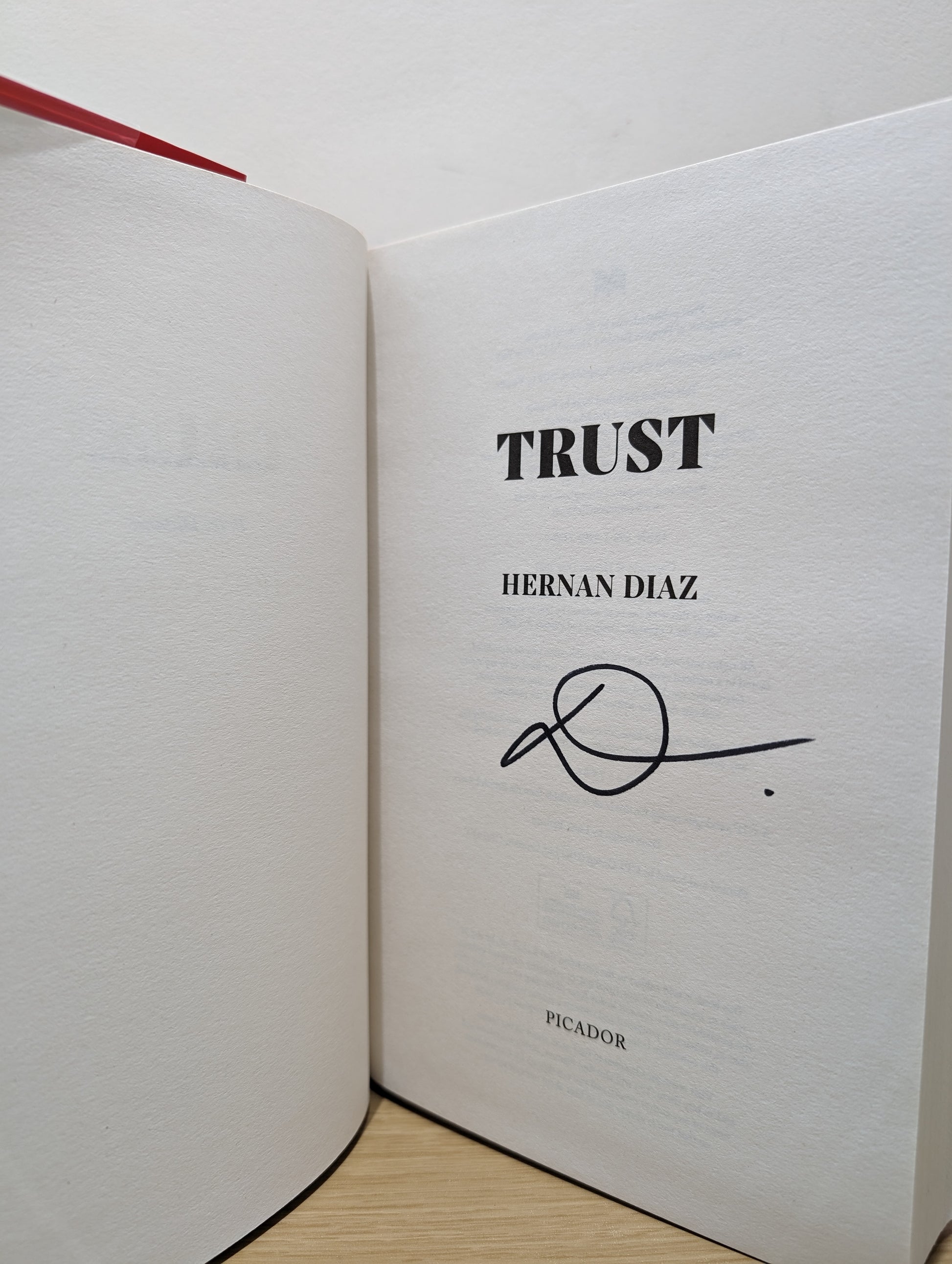 Trust (Signed First Edition)