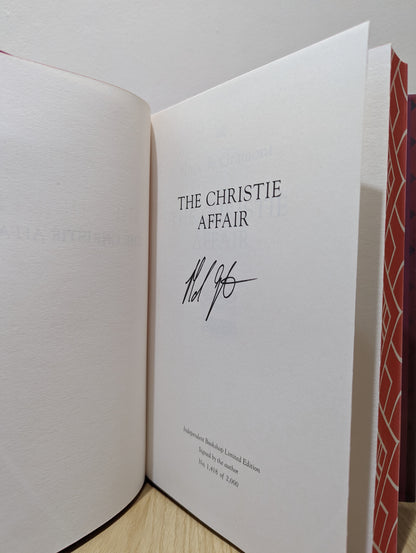 The Christie Affair (Signed First Edition with sprayed edge)