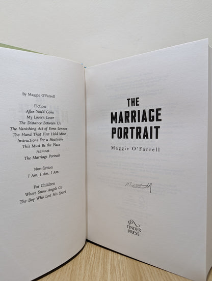 The Marriage Portrait: FROM AUTHOR OF HAMNET (Signed First Edition)