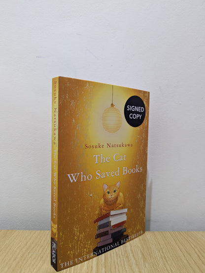 The Cat Who Saved Books (Signed First Paperback)