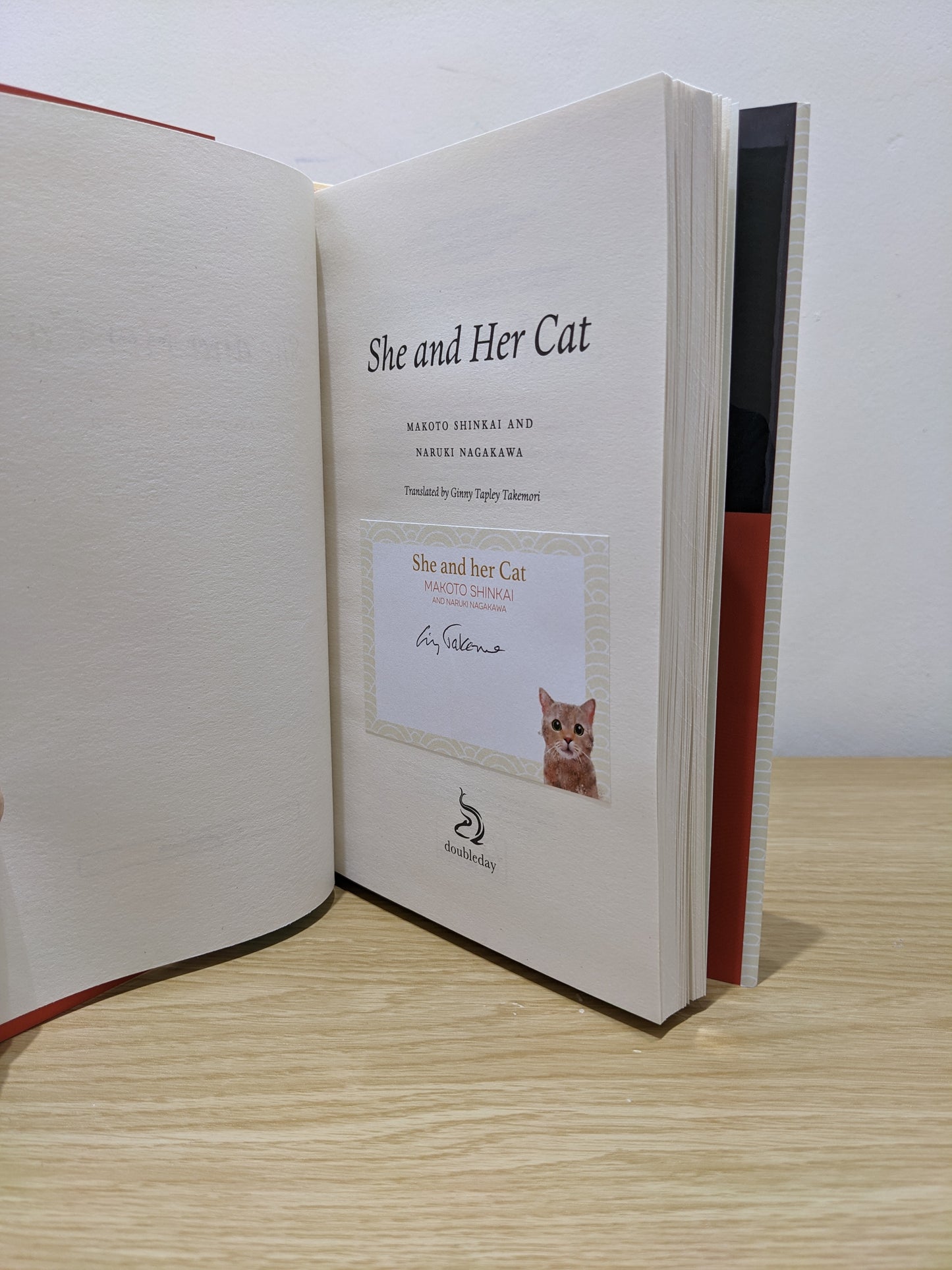 She and her Cat: for fans of THE TRAVELLING CAT CHRONICLES and CONVENIENCE STORE WOMAN (Signed First Edition)