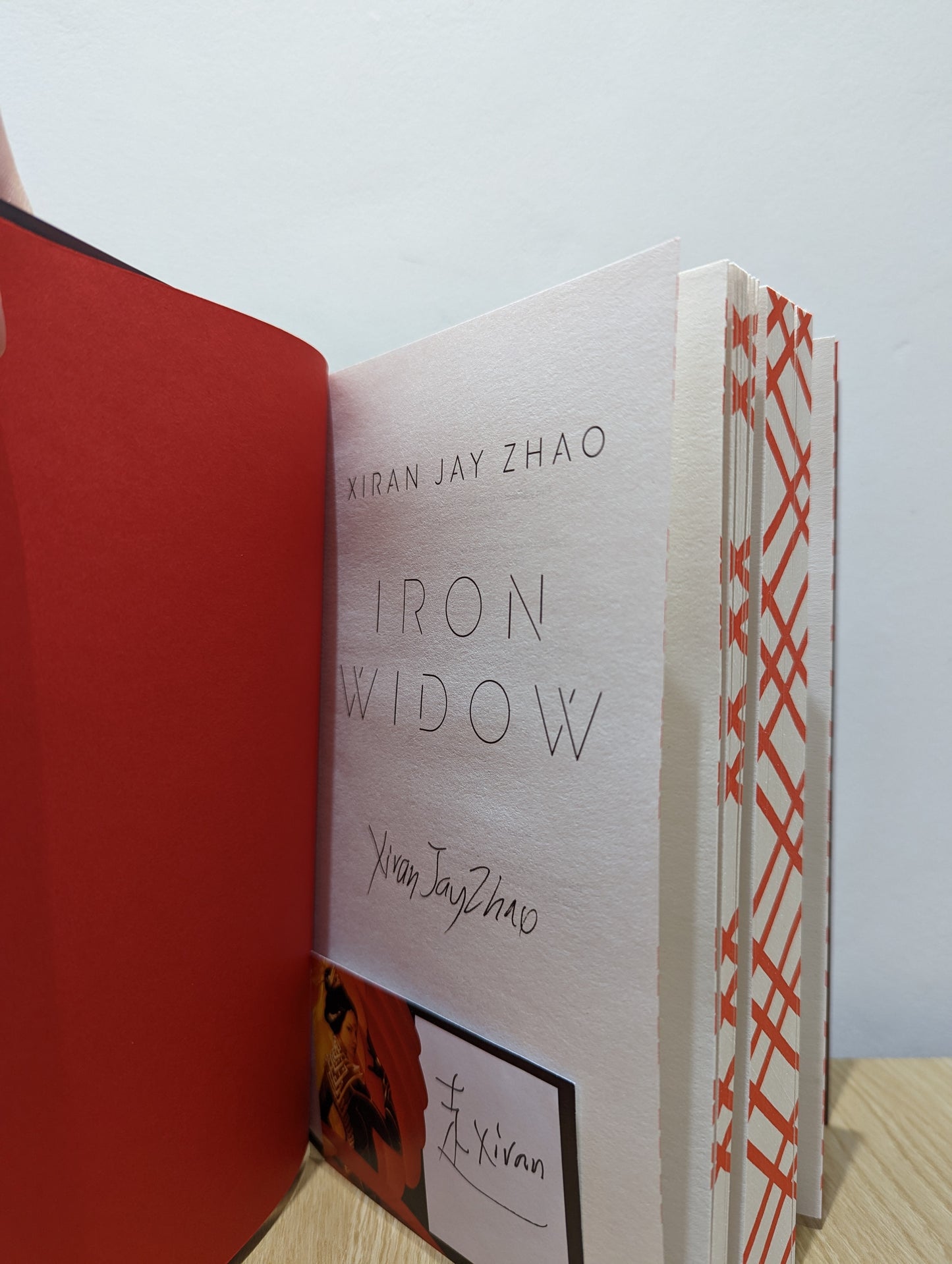 Iron Widow (Signed First Edition with sprayed edges)