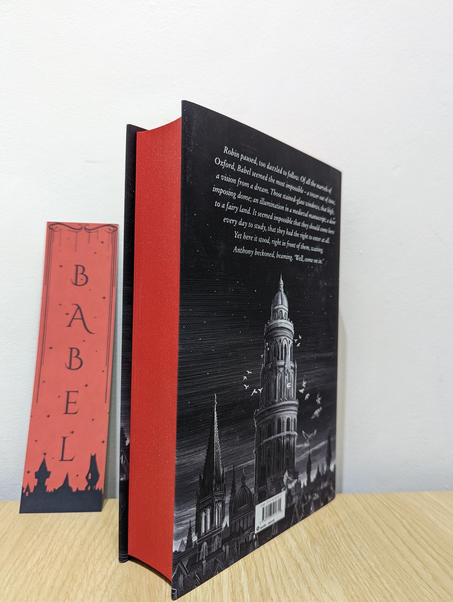 Babel (Signed First Edition with red sprayed edges)