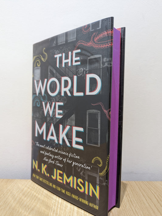 The World We Make (Signed Numered First Edition with sprayed edges)