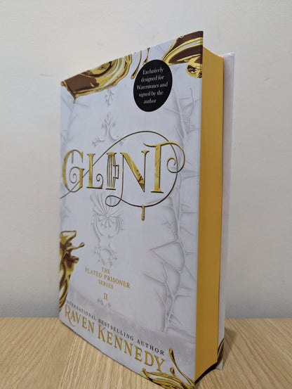 Glint:  The Plated Prisoner series 2 (Signed First Edition with sprayed edges)