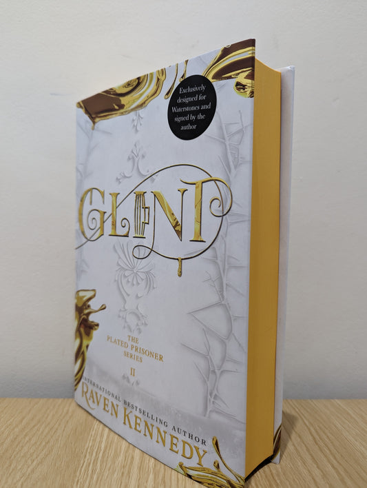 Glint:  The Plated Prisoner series 2 (Signed First Edition with sprayed edges)