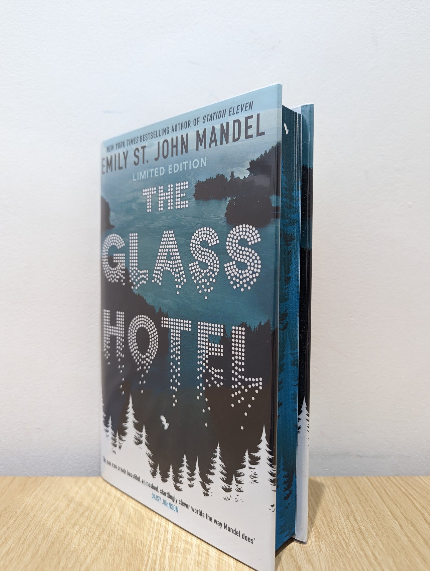 Glass Hotel (Signed Numbered First Edition with sprayed edges)