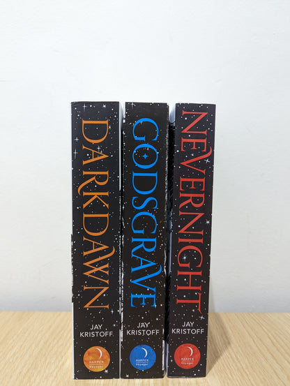 Nevernight, Godsgrave, Darkdawn (The Nevernight Chronicle Book 1-3) (Signed to Title Page)