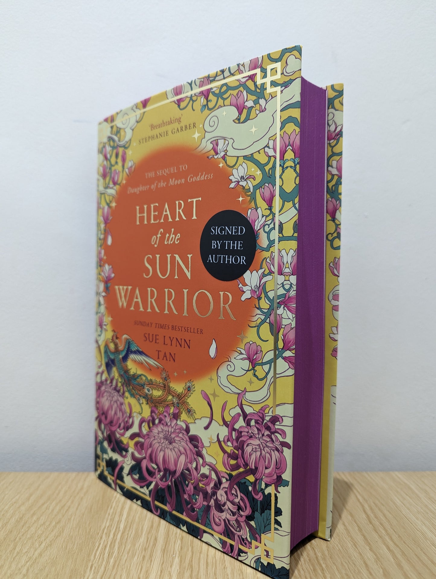 Heart of the Sun Warrior: sequel to Daughter Of The Moon Goddess (Signed First Edition with sprayed edges)