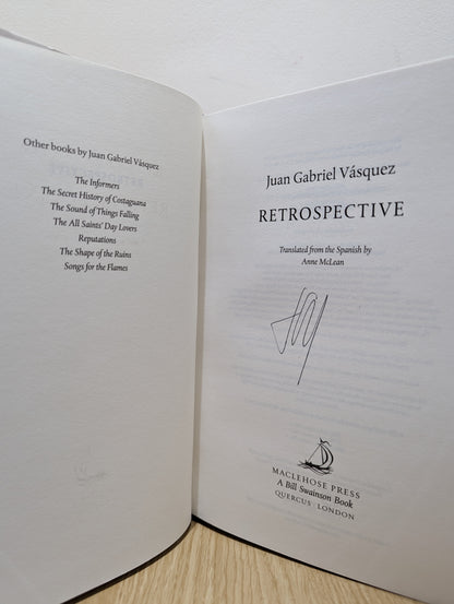 Retrospective (Signed First Edition)