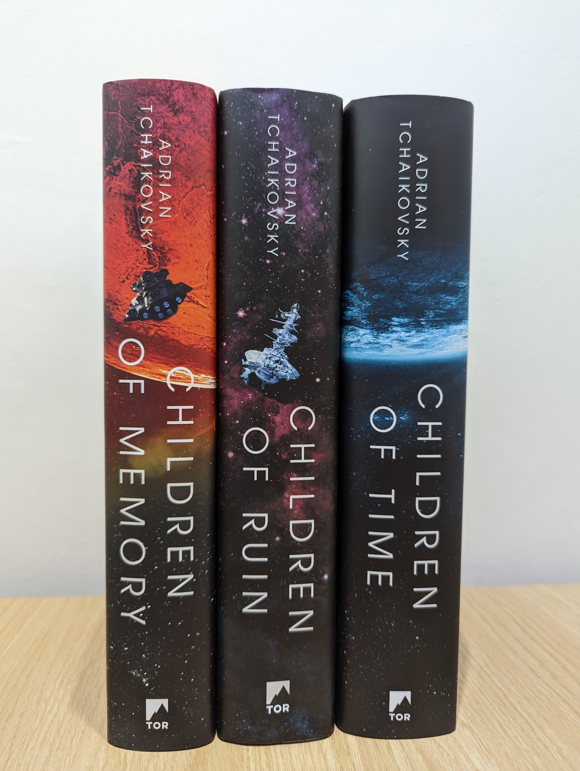 Children of Time; Children of Ruin; Children of Memory (Signed Special Edition with sprayed edges)