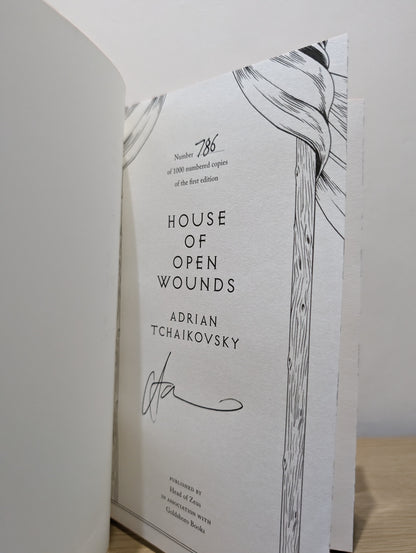 City of Last Chances; House of Open Wounds (The Tyrant Philosophers 1-2) (Signed First Set with sprayed edges)