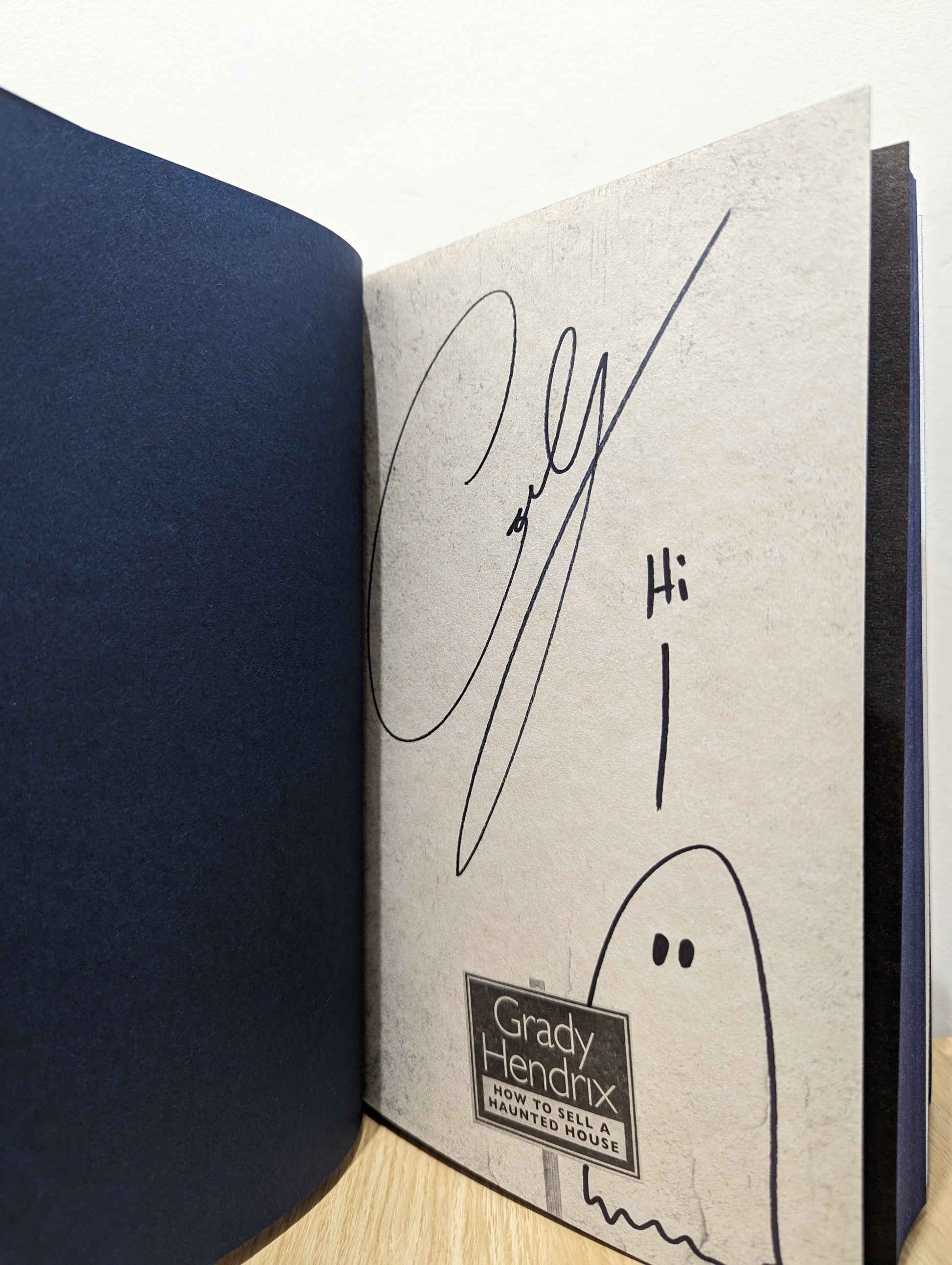 How to Sell a Haunted House (Signed First Edition with sprayed edges)