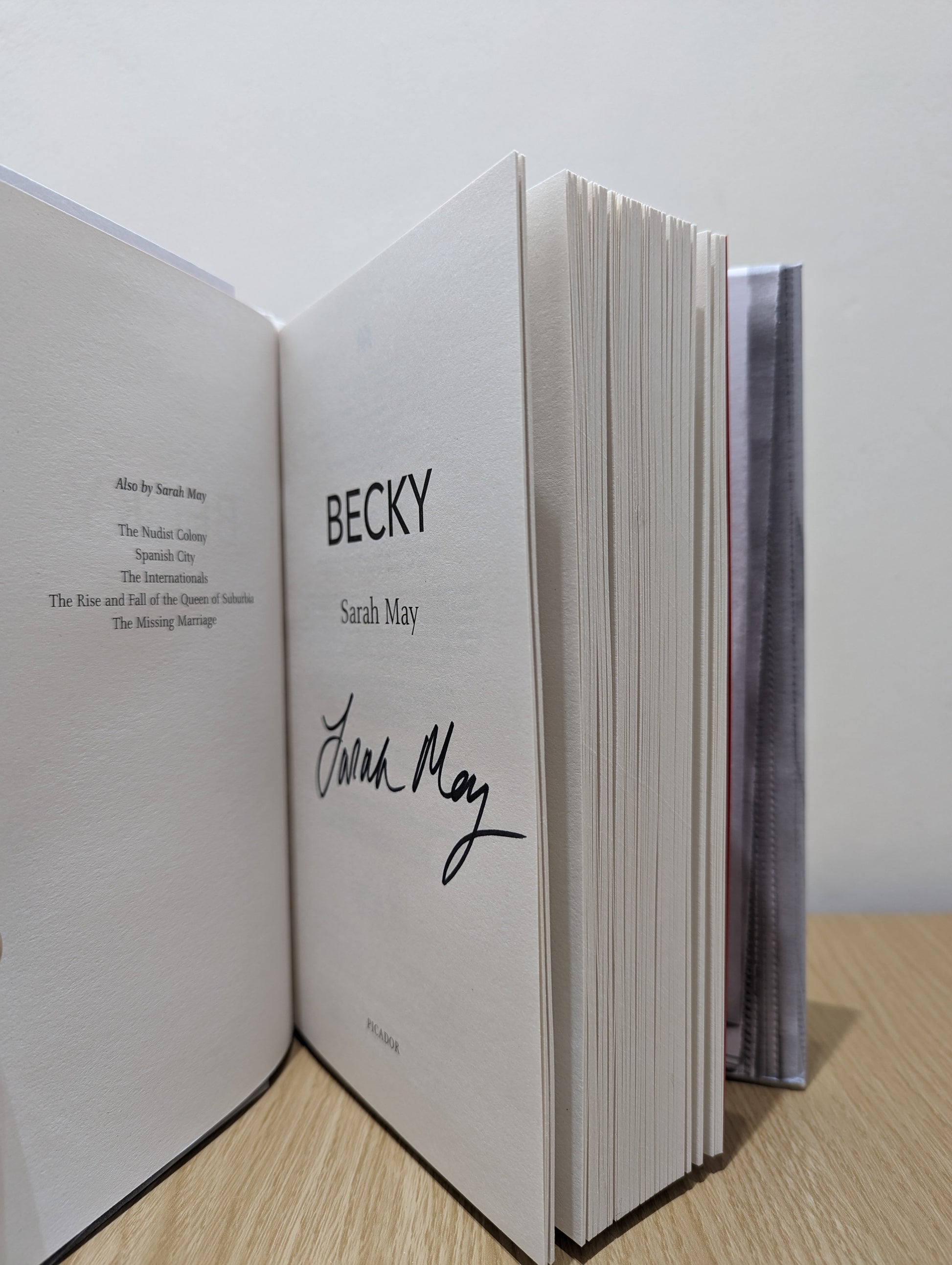 Becky (Signed First Edition)