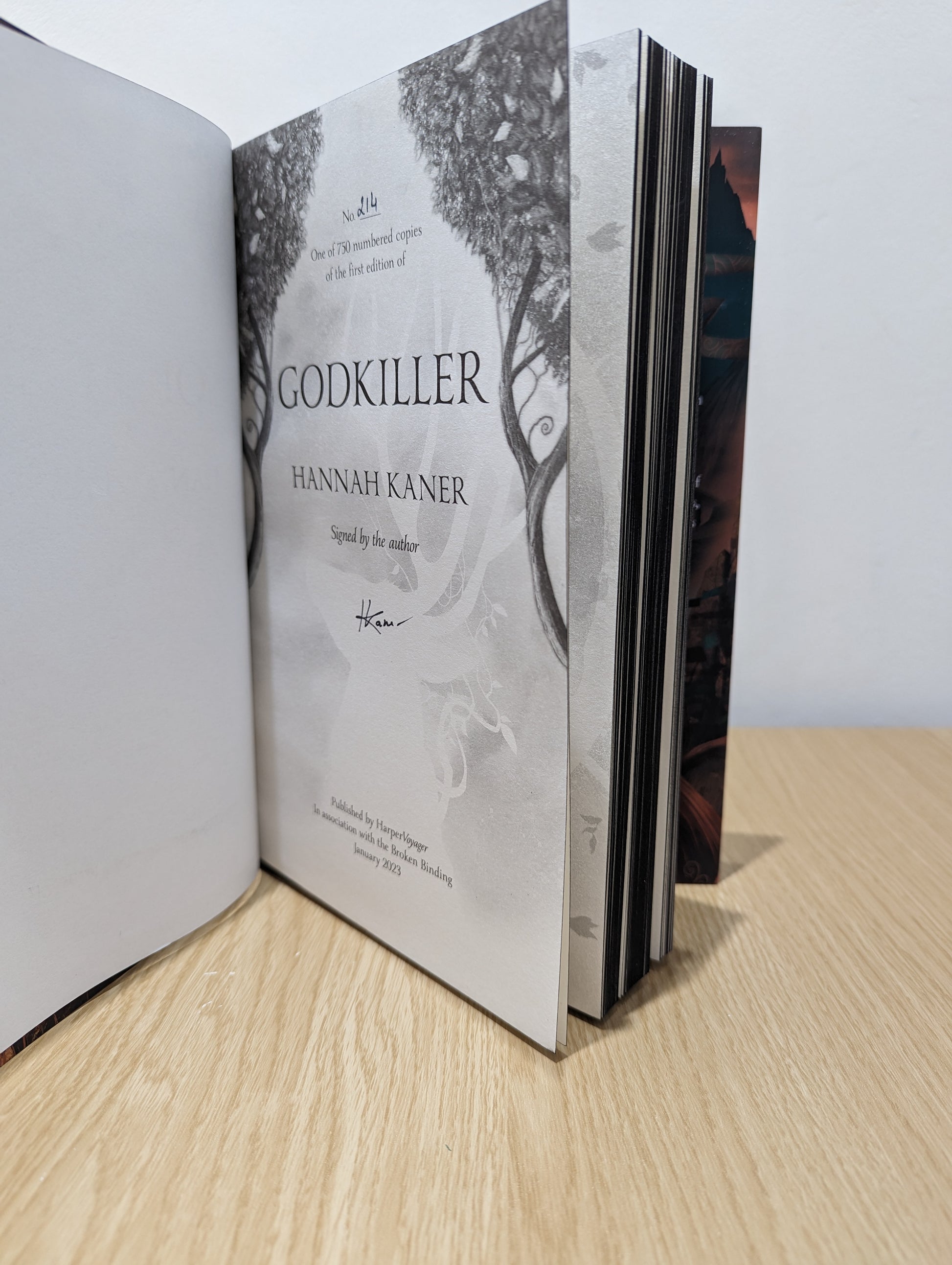 Godkiller (Signed Numbered First Edition with foil on boards)