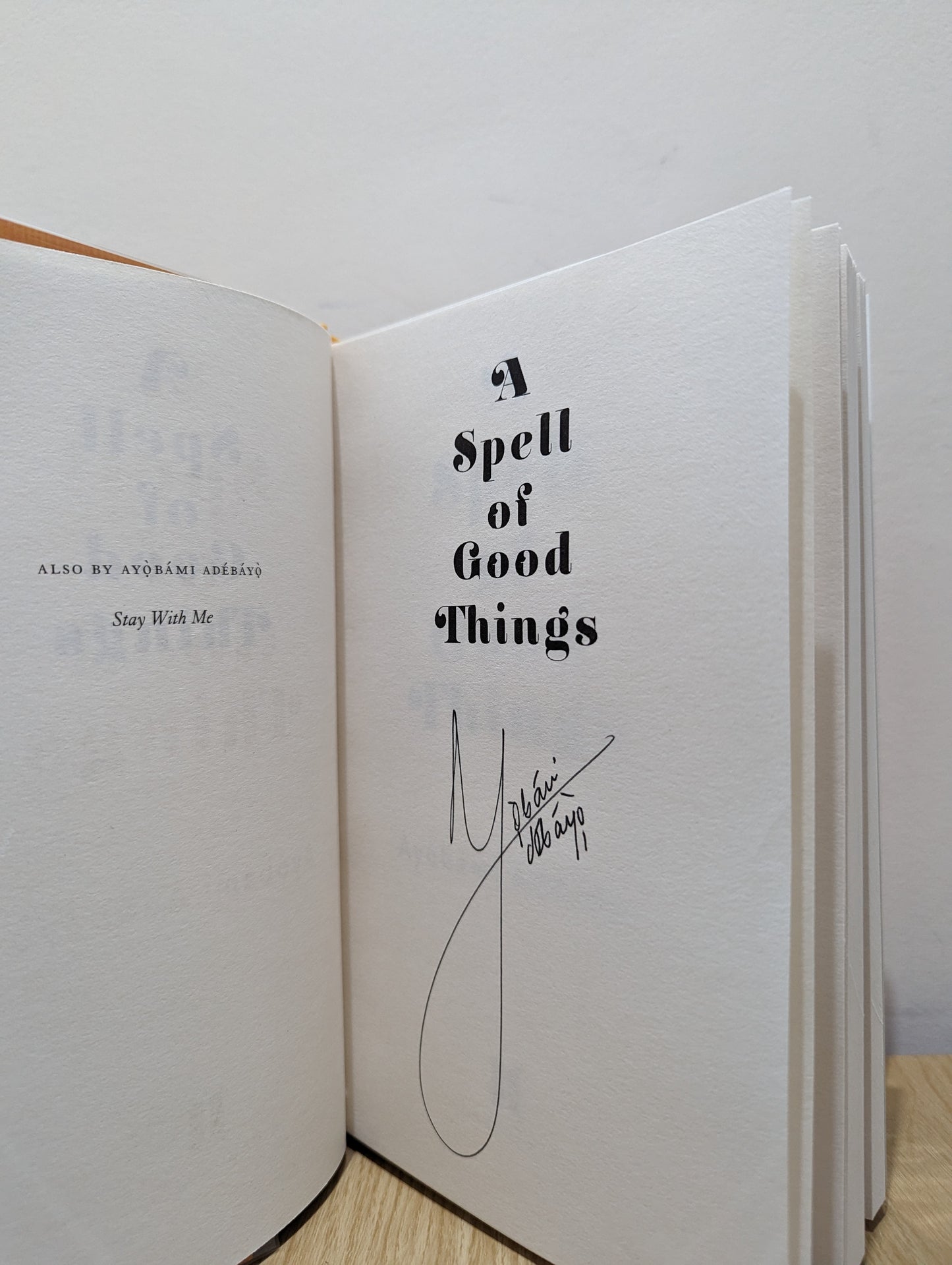 A Spell of Good Things (Signed First Edition)