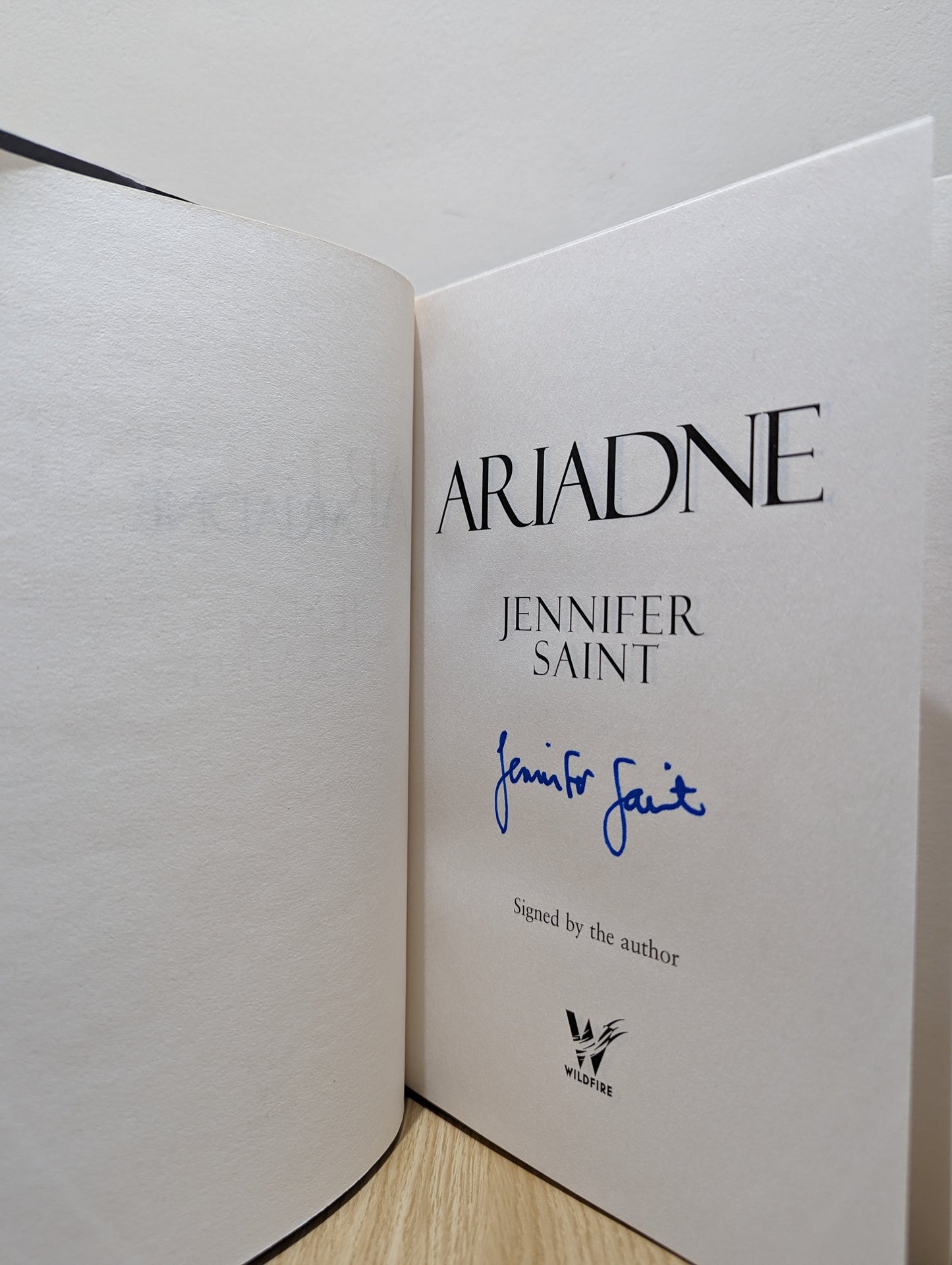 Ariadne (Signed First Edition)