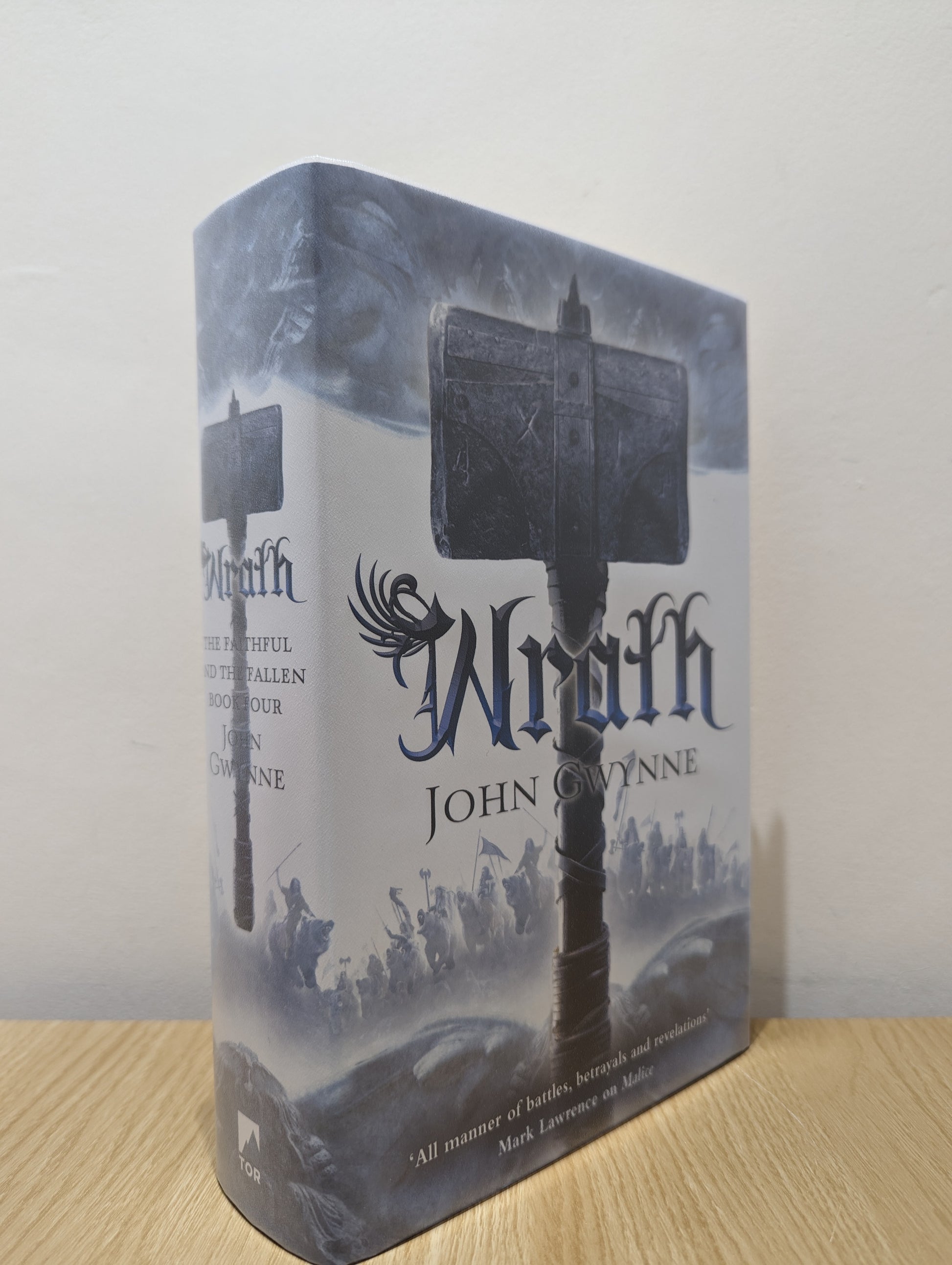 Wrath: The Faithful and the Fallen book 4 (Signed Numbered First Edition)