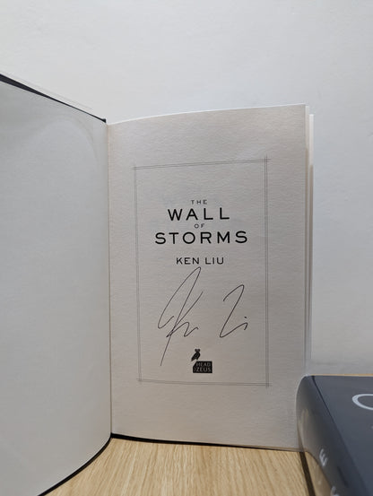 The Grace of Kings; The Wall of Storms; The Veiled Throne; Speaking Bones (The Dandelion Dynasty 1-4) (Signed Numbered Set)