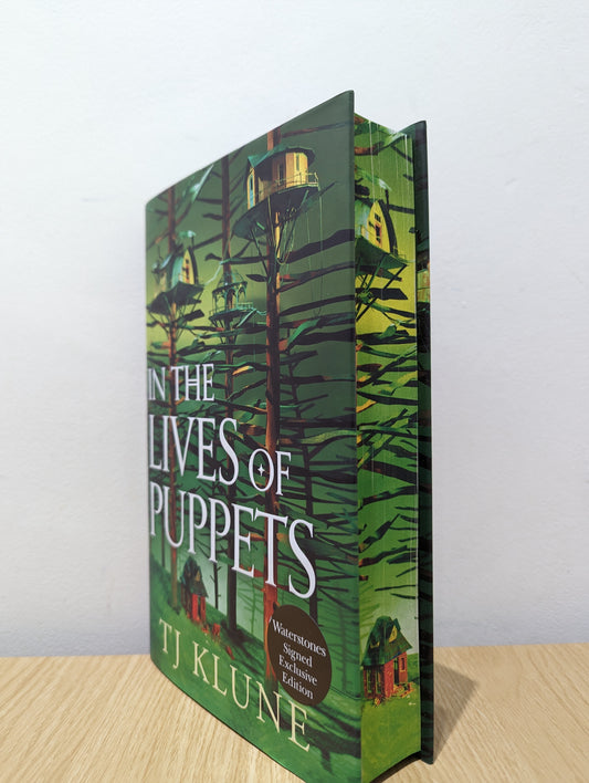 In the Lives of Puppets (Signed First Edition with sprayed edges)