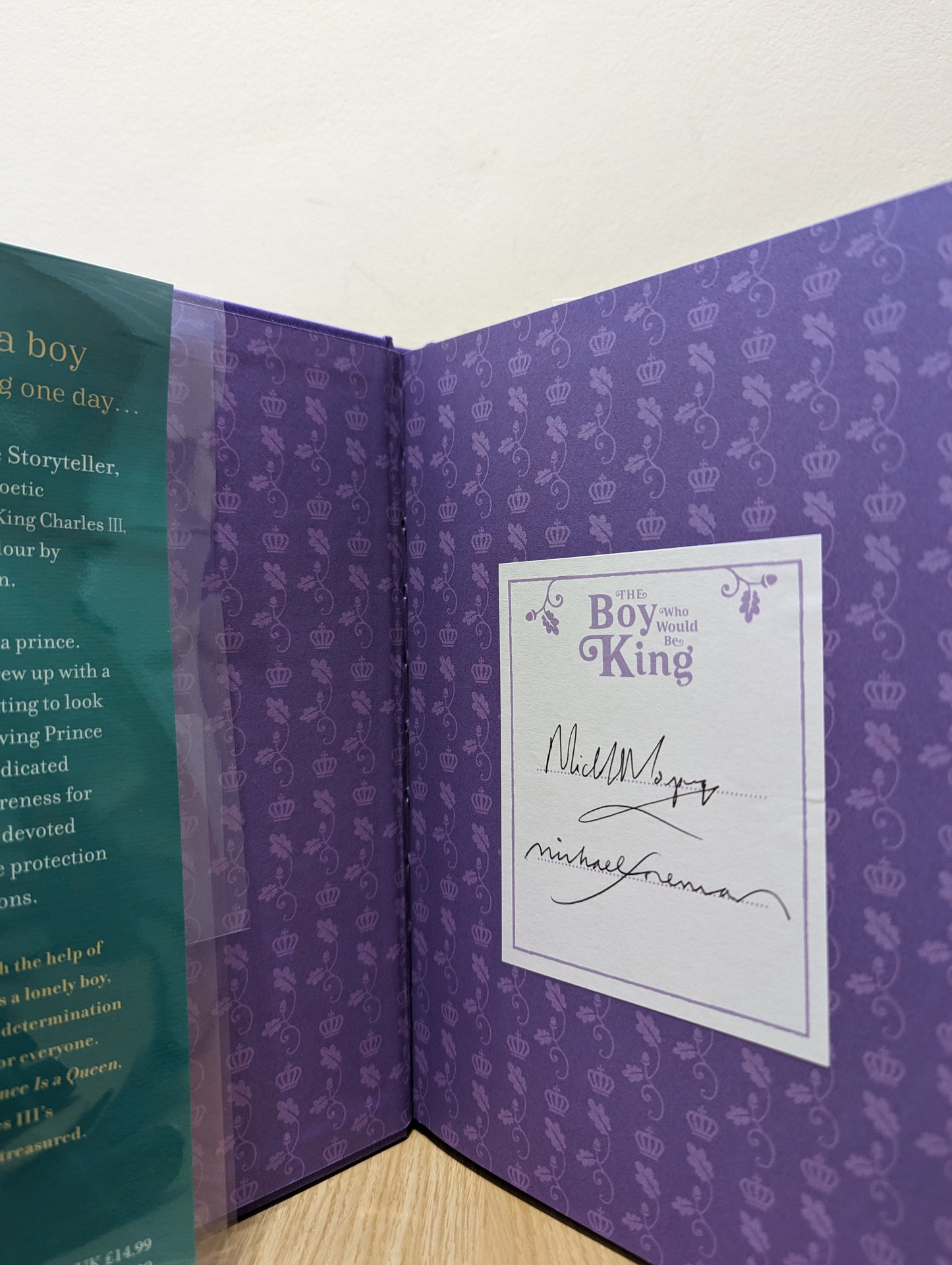 The Boy Who Would Be King (Double Signed First Edition)