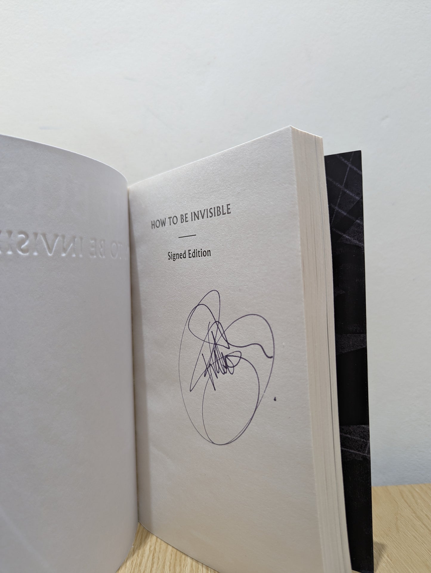 How To Be Invisible (Signed Softcover Edition)