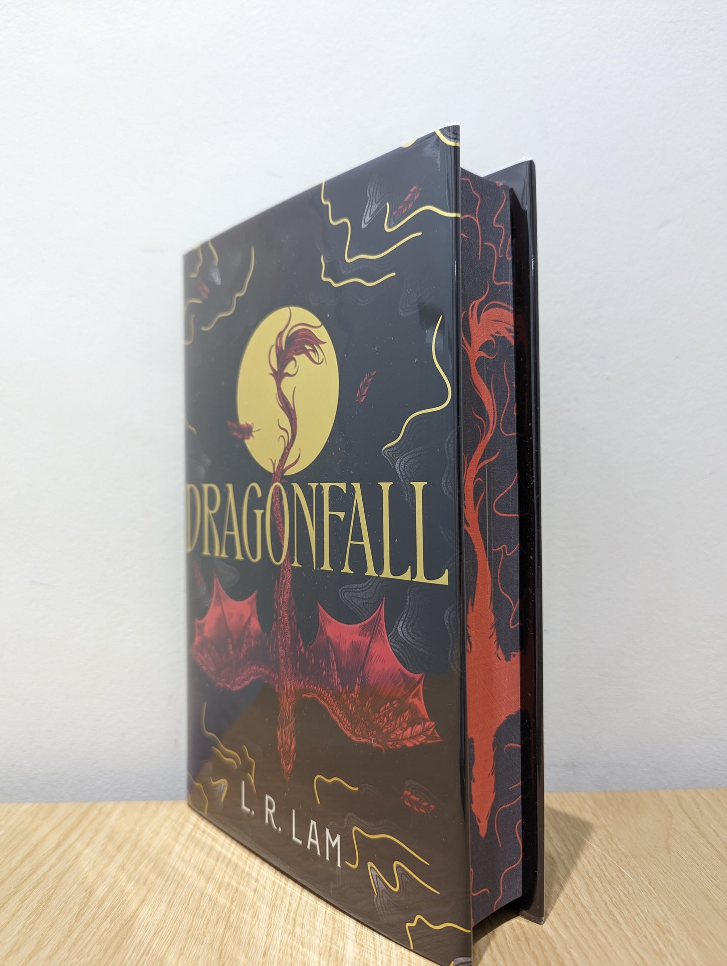 Dragonfall (The Dragon Scales Trilogy 1) (Signed Numbered First Edition with sprayed edges)