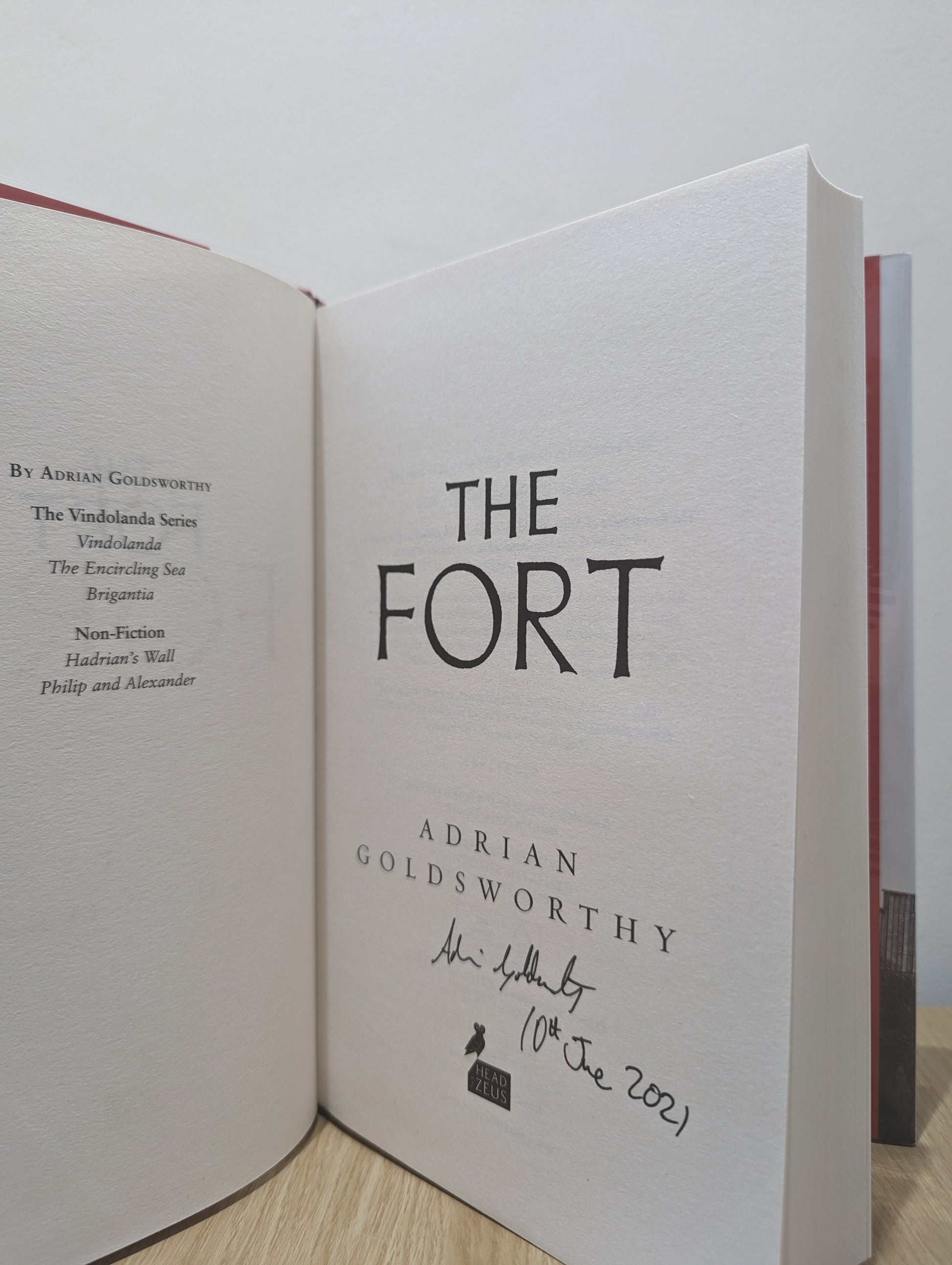 The Fort; The City; The Wall (City of Victory 1-3) (Signed Dated First Edition)