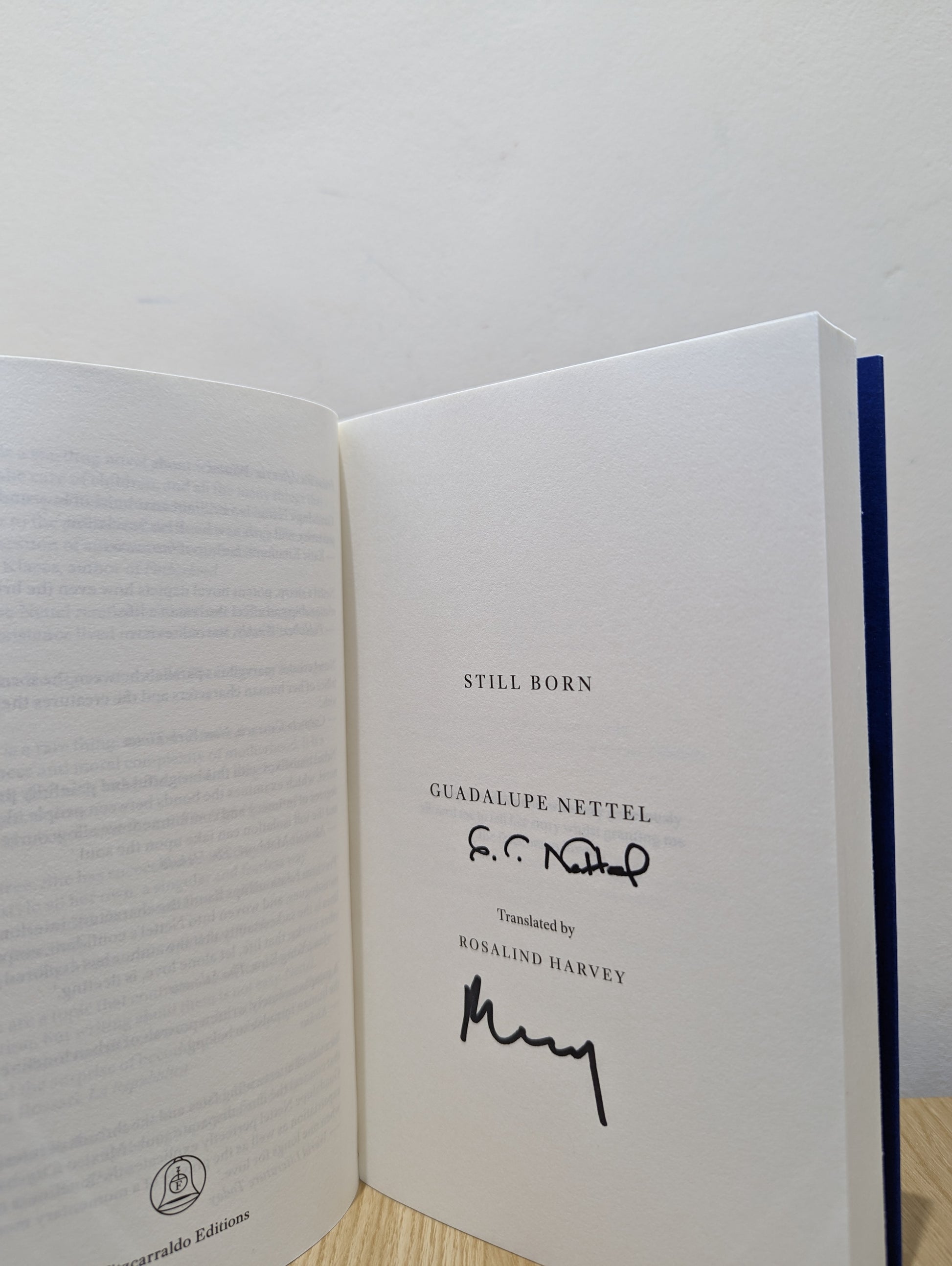 Still Born (Double Signed First Edition)