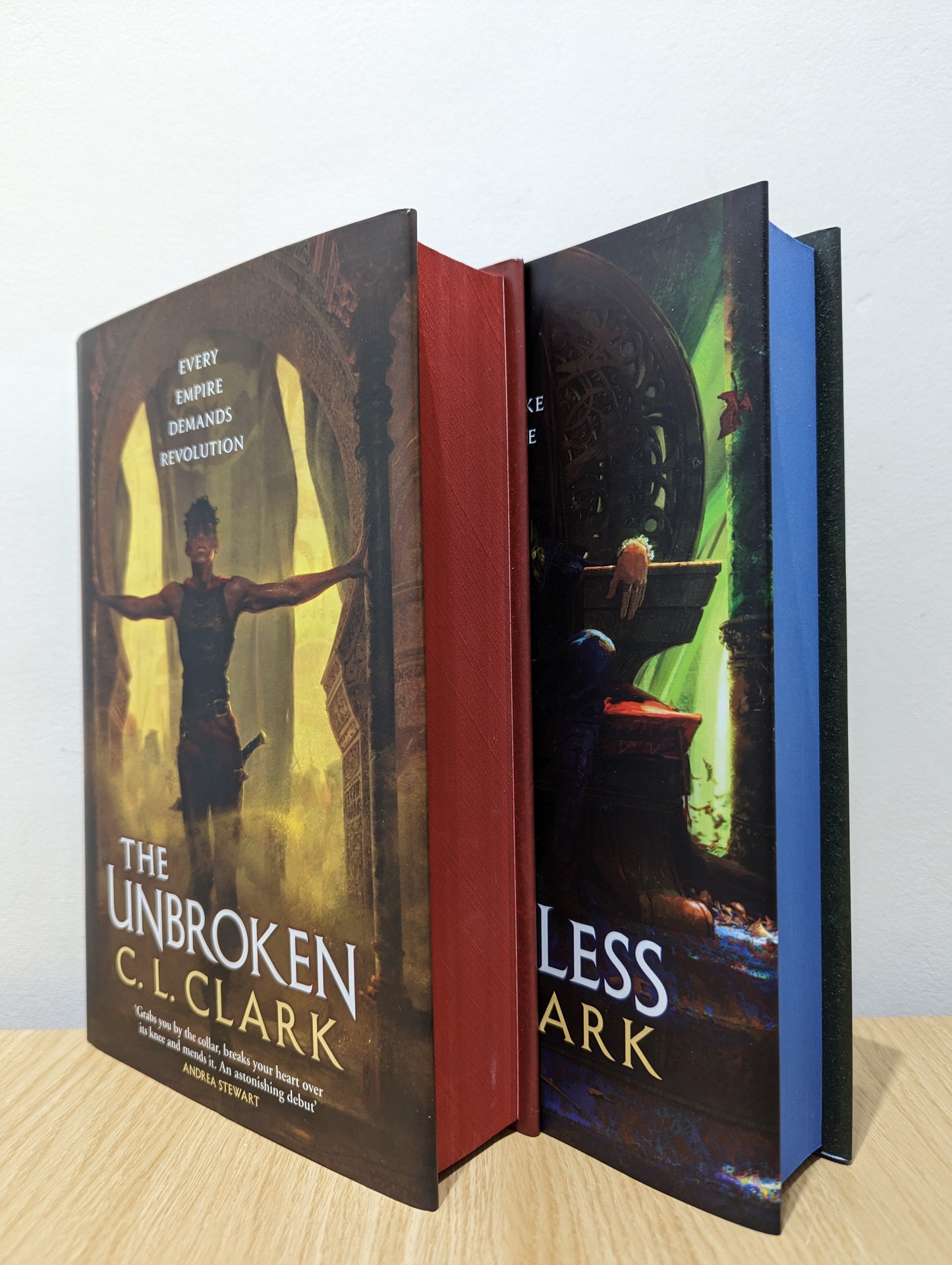 The Unbroken; The Faithless: Magic of the Lost Series 1-2 (Signed Special Edition with sprayed edges)