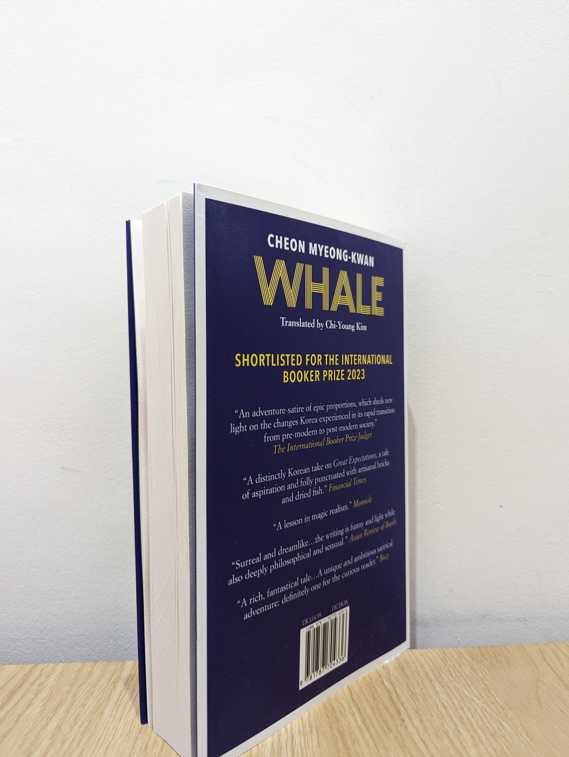 Whale: A masterpiece of modern Korean fiction (Signed to Title Page)