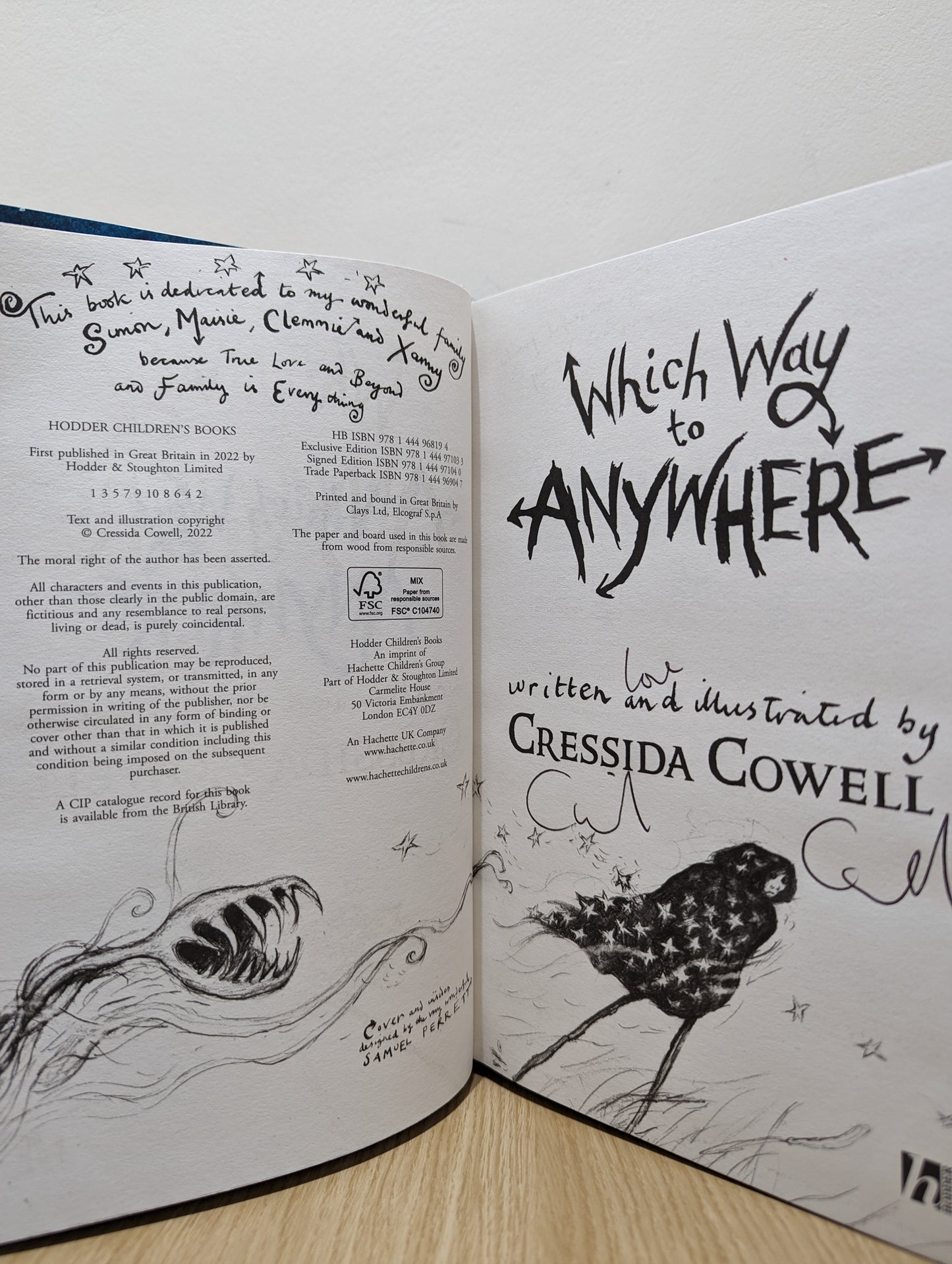 Which Way to Anywhere (Signed First Edition)