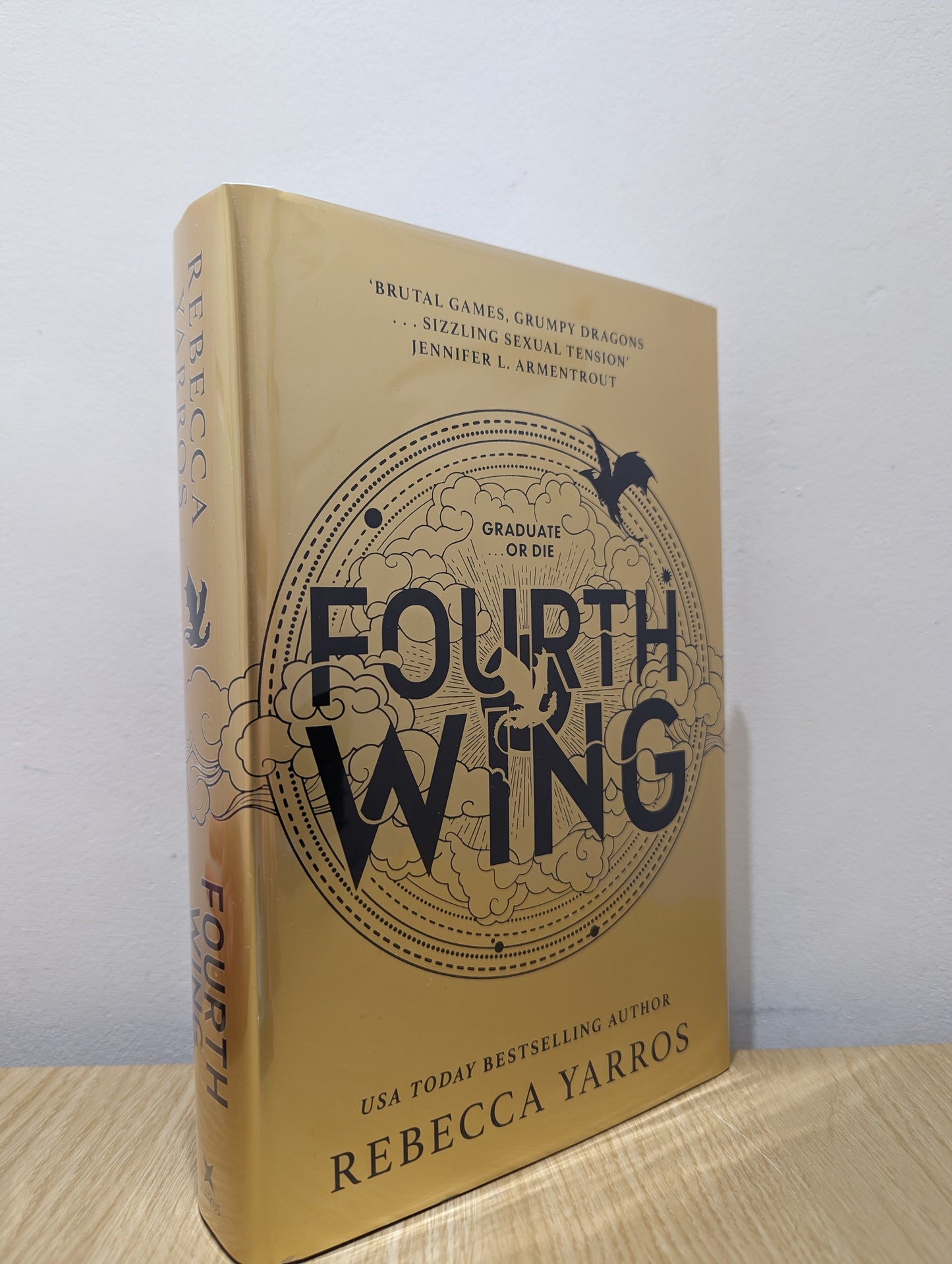 Fourth Wing: The Empyrean 1 (Signed Dated First Edition)