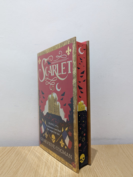 Scarlet: the Sunday Times bestselling historical romp and vampire-themed retelling of the Scarlet Pimpernel (The Scarlet Revolution, 1) (Signed First Edition with sprayed edges)