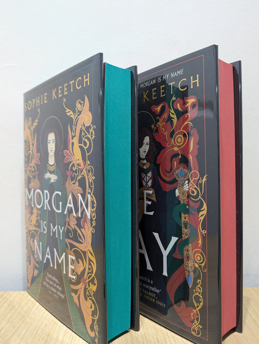 Morgan Is My Name; Le Fay (Signed First Edition Set with sprayed edges)