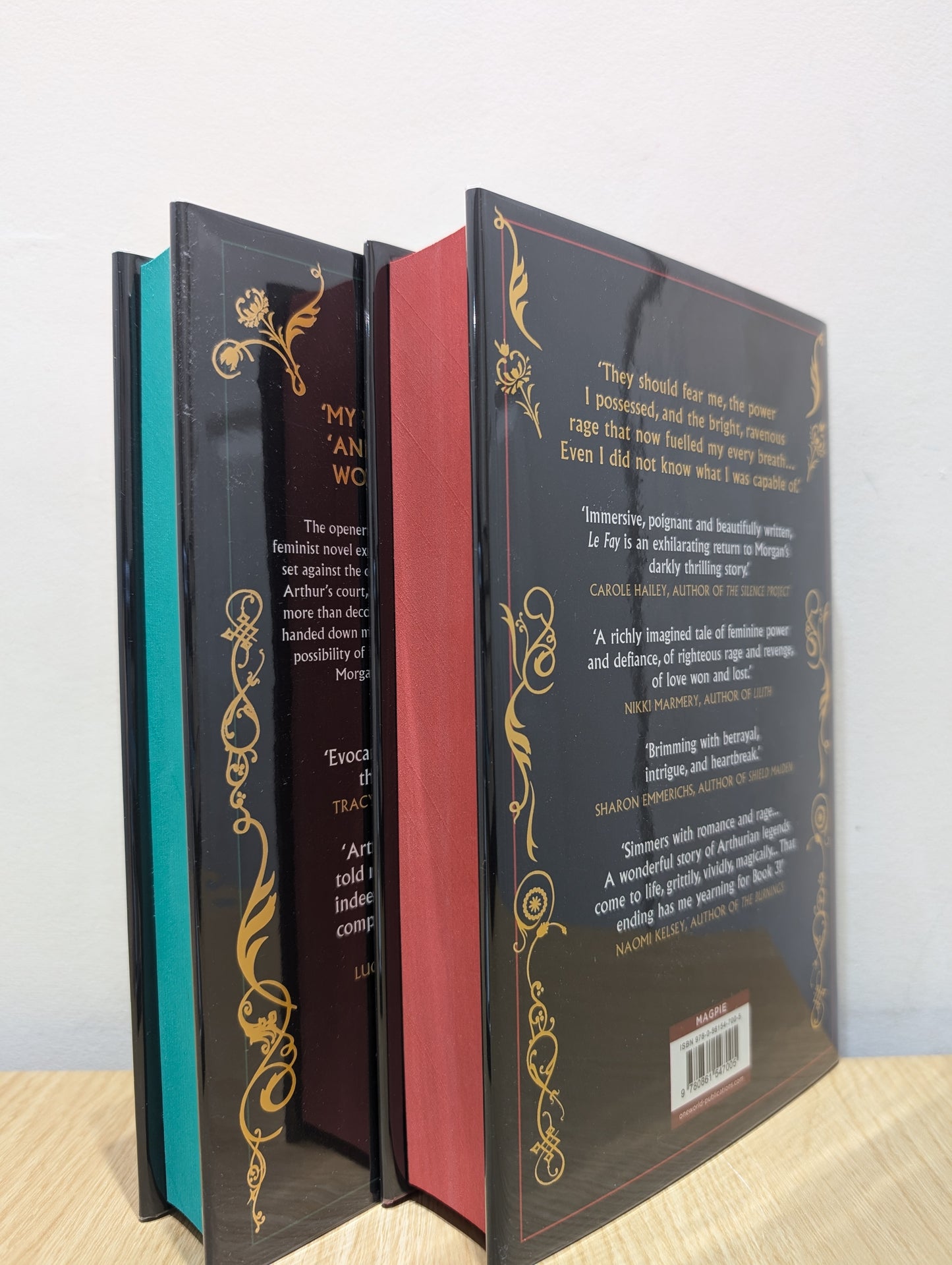 Morgan Is My Name; Le Fay (Signed First Edition Set with sprayed edges)